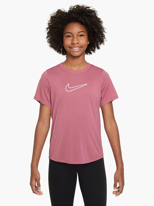 Dsiney Kidz - Nike Peony Pink Dri-FIT One Short Sleeve T-Shirt image 1