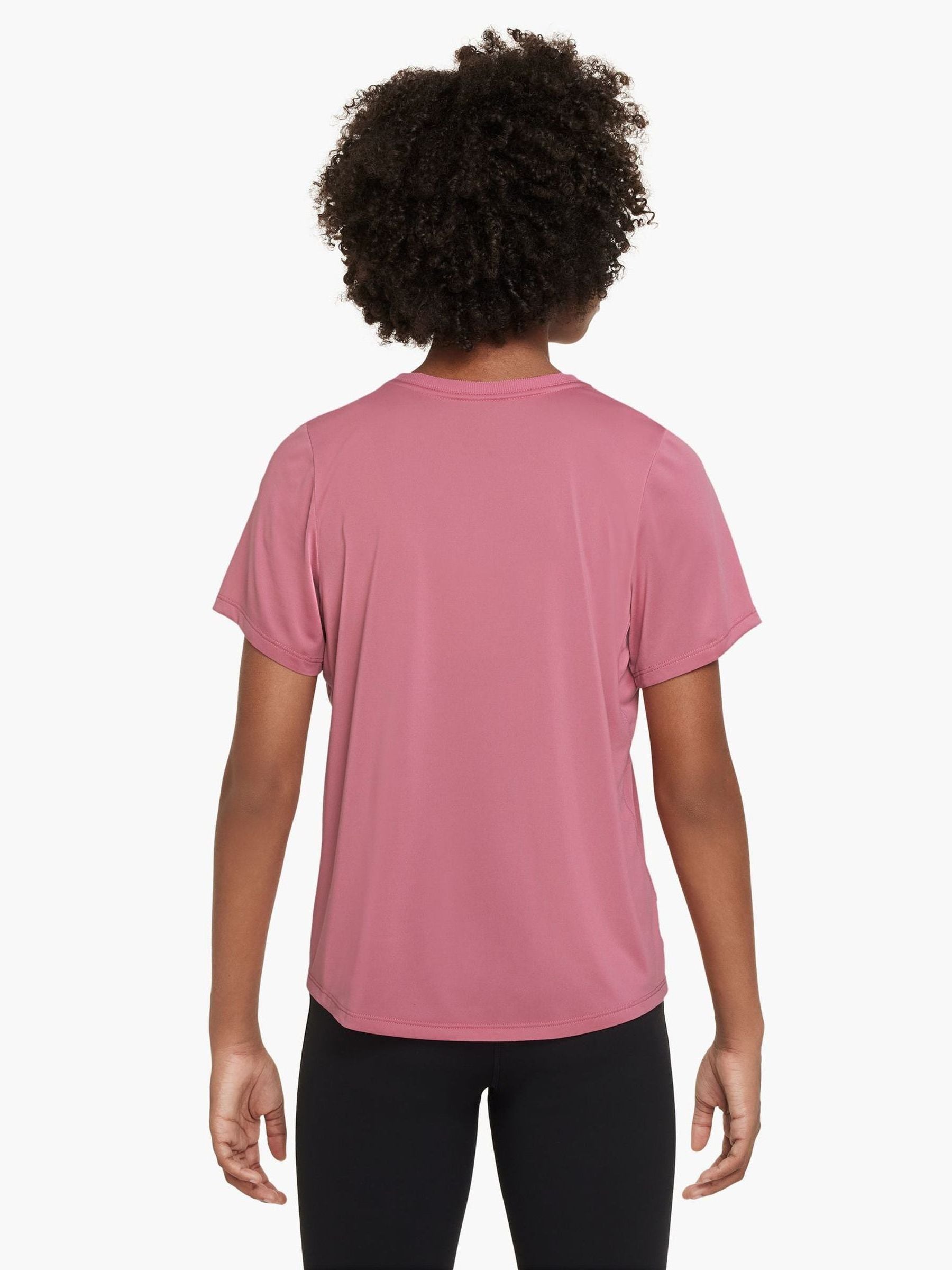 Dsiney Kidz - Nike Peony Pink Dri-FIT One Short Sleeve T-Shirt image 2