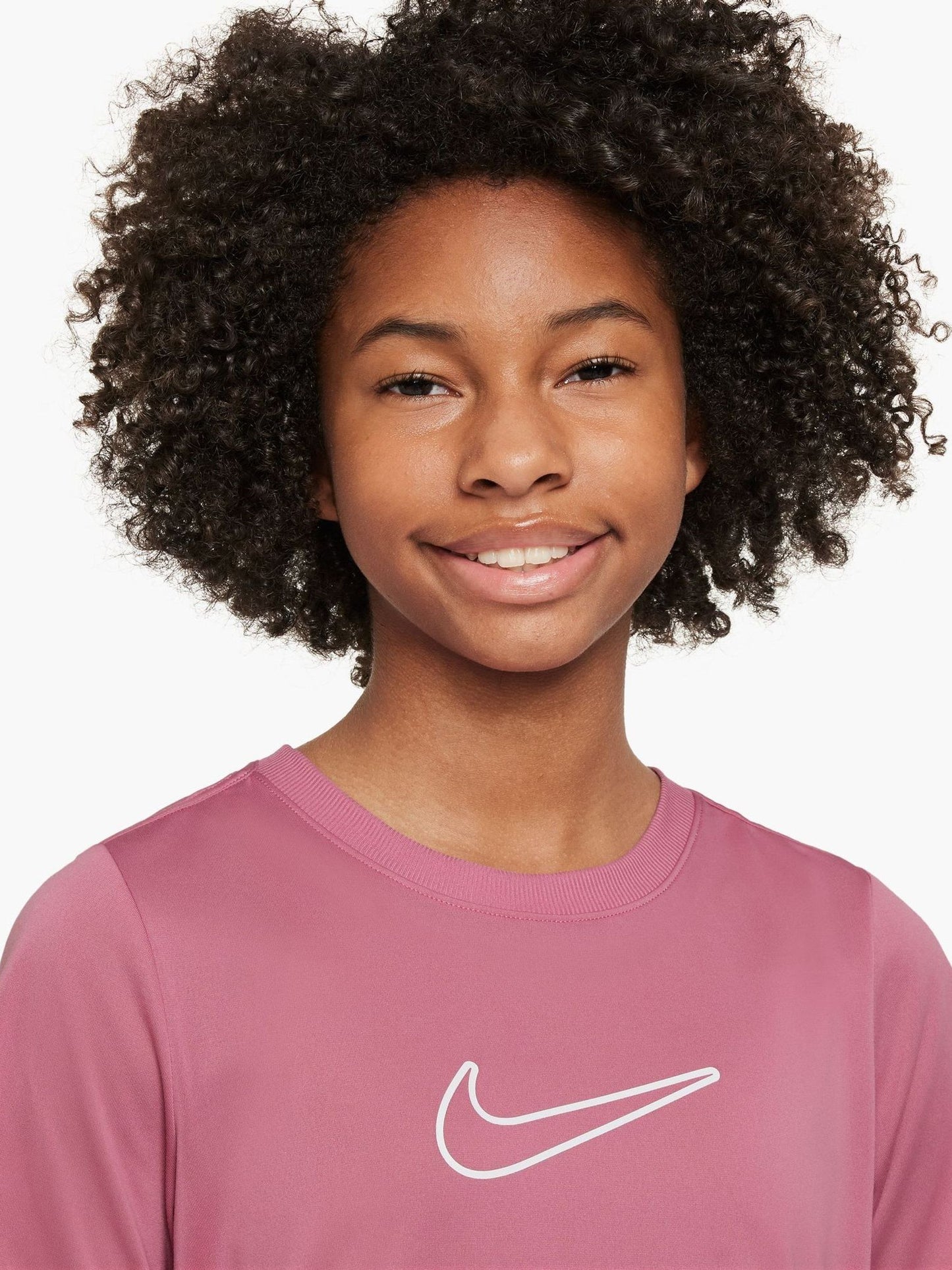 Dsiney Kidz - Nike Peony Pink Dri-FIT One Short Sleeve T-Shirt image 3
