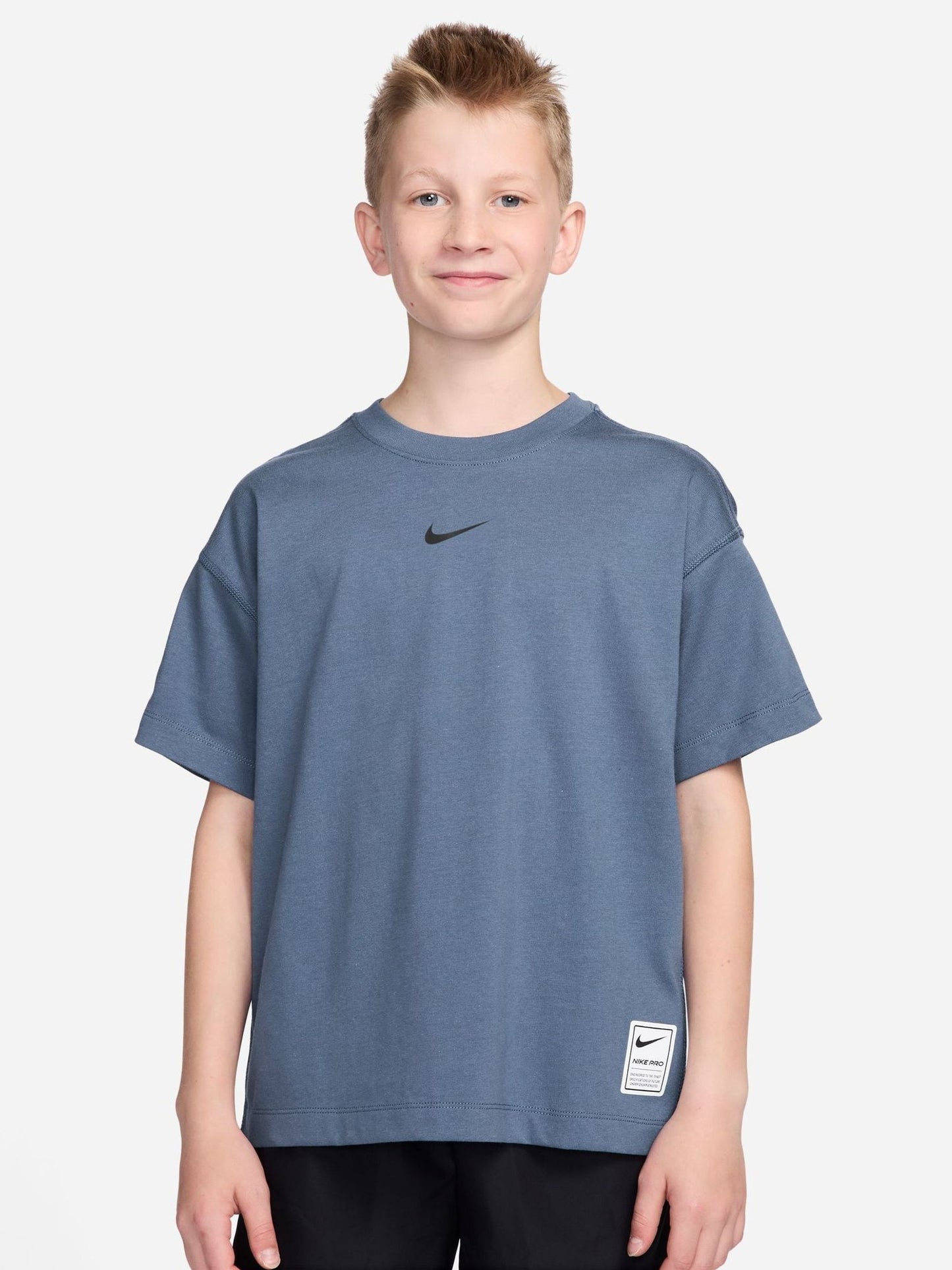 Dsiney Kidz - Nike Work Blue Pro Dri-FIT Performance T-Shirt image 1