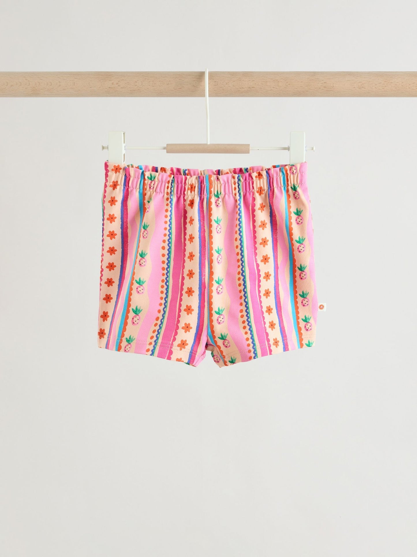 Ecru Tropical Short Sleeve Baby Top and Short Set 2 Piece (0mths-2yrs) image 7