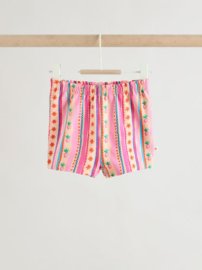 Ecru Tropical Short Sleeve Baby Top and Short Set 2 Piece (0mths-2yrs) image 7