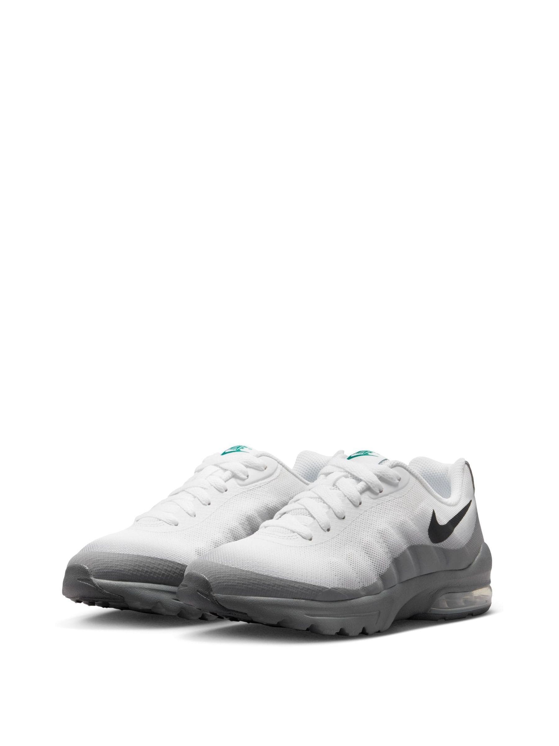 Nike Grey/White Youth Air Max Invigor Trainers image 2