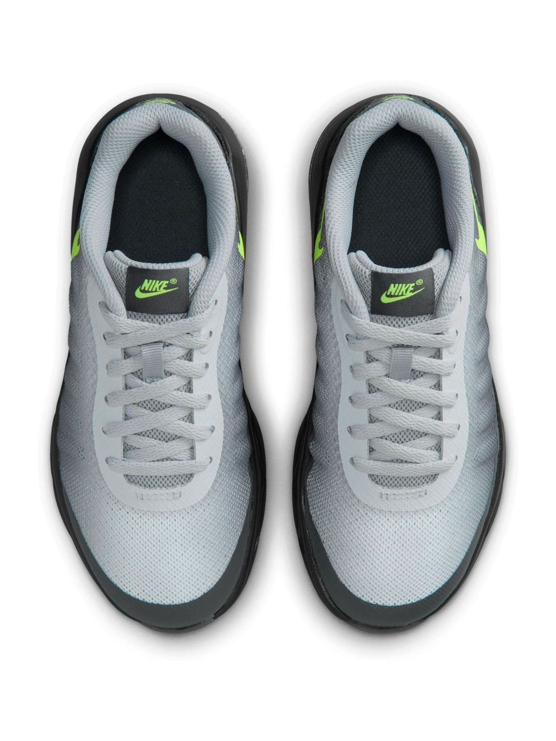 Nike Grey/Black Junior Air Max Invigor Trainers image 7