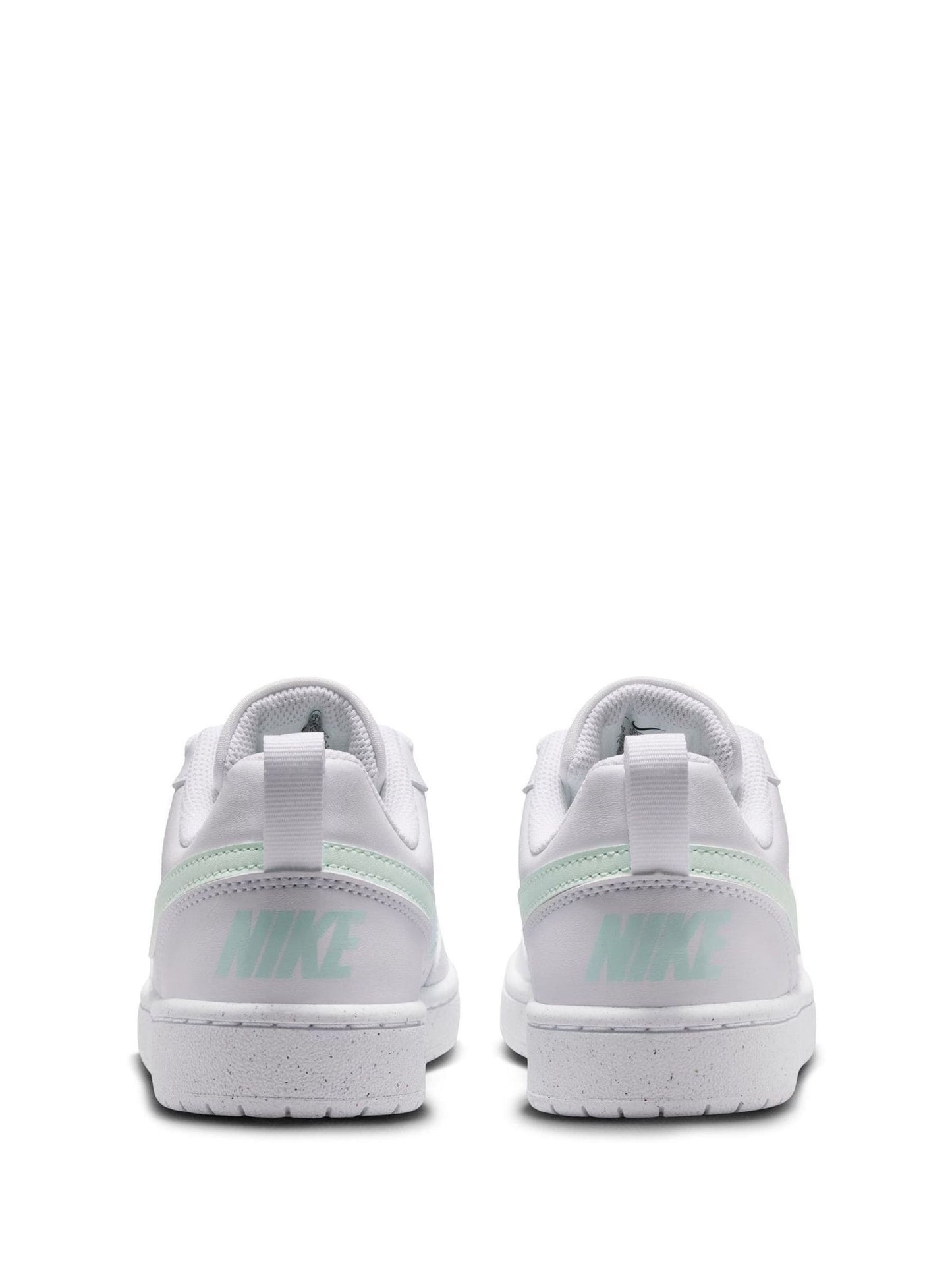 Nike White/Green Youth Court Borough Low Recraft Trainers image 4
