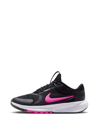 Nike Black/Pink Youth Star Runner 5 Trainers image 4