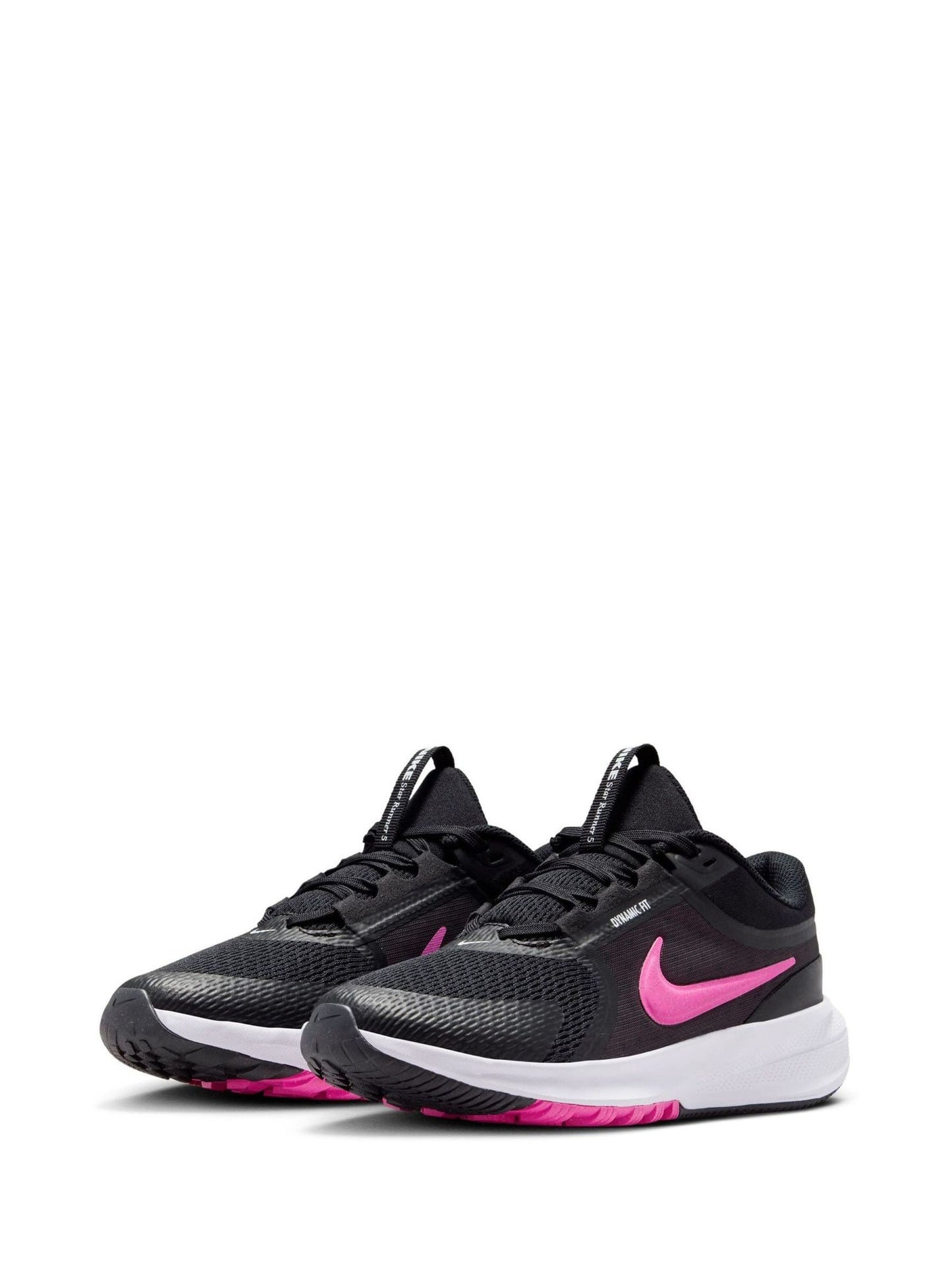 Nike Black/Pink Youth Star Runner 5 Trainers image 5