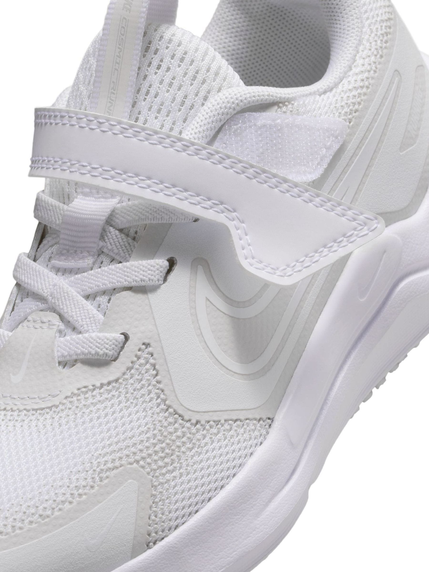 Nike White Junior Cosmic Running Trainers image 11