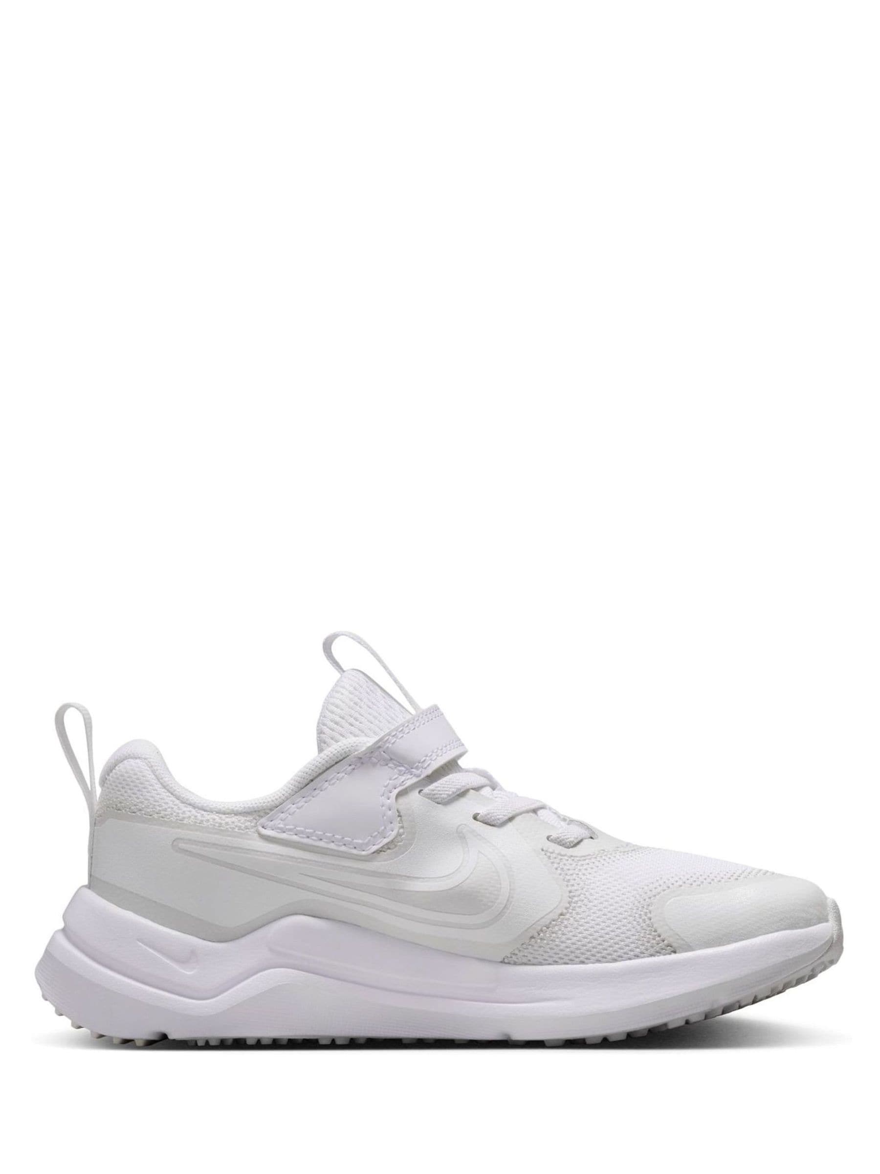 Nike White Junior Cosmic Running Trainers image 3