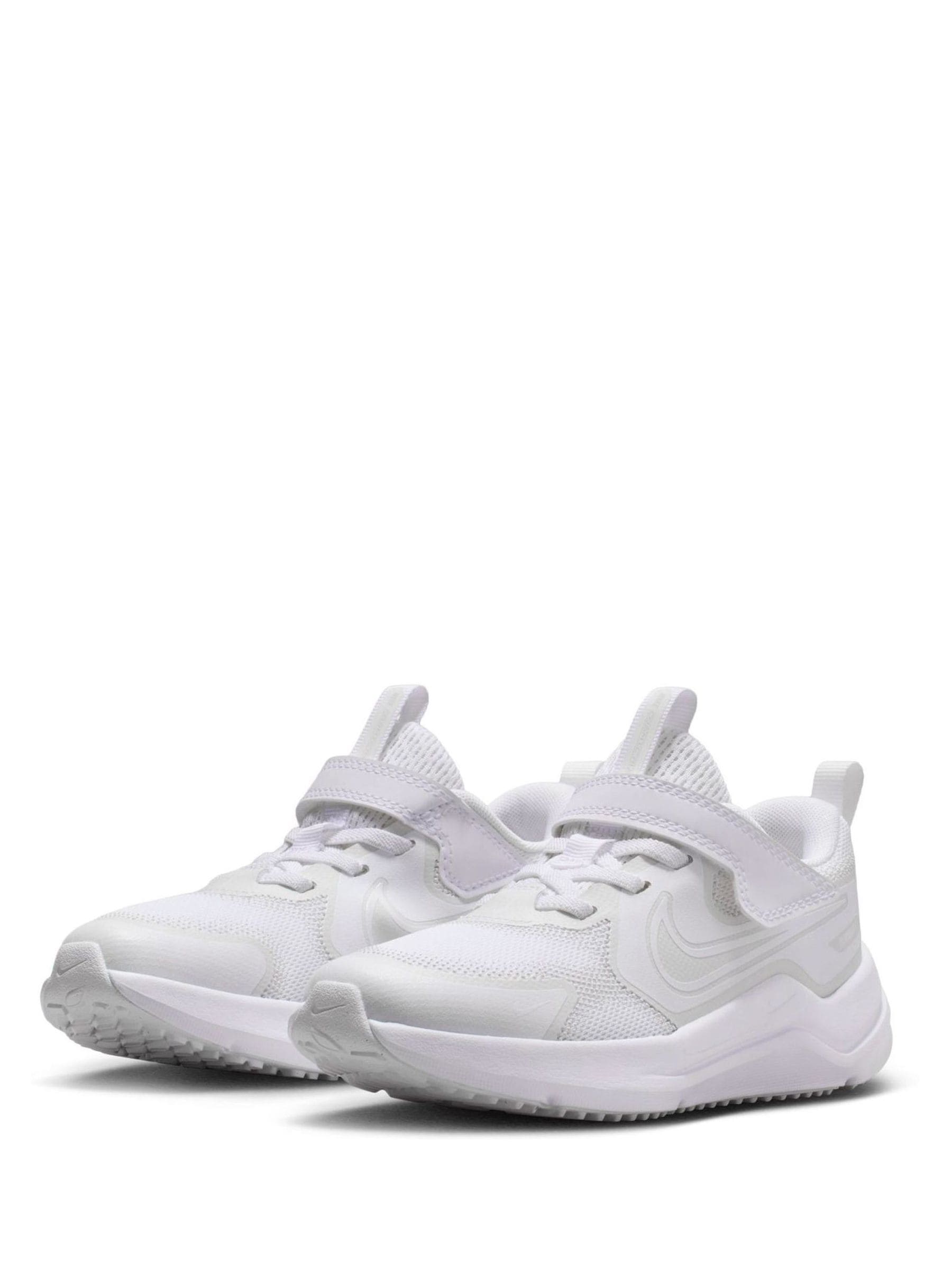 Nike White Junior Cosmic Running Trainers image 5