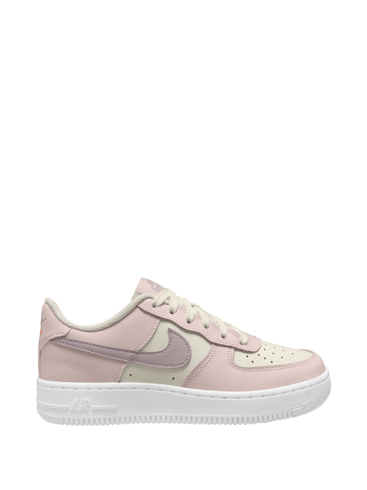Nike Pink/White Lilac Youth Air Force 1 Essential+ Trainers image 1