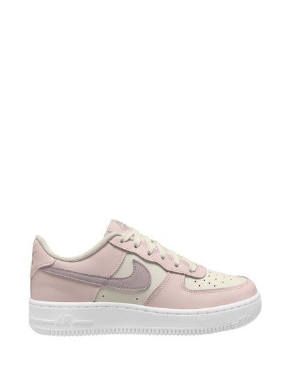 Nike Pink/White Lilac Youth Air Force 1 Essential+ Trainers image 1