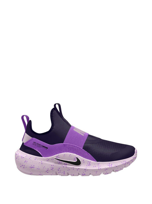 Nike Black/Purple Youth Flex Runner 4 Trainers image 1
