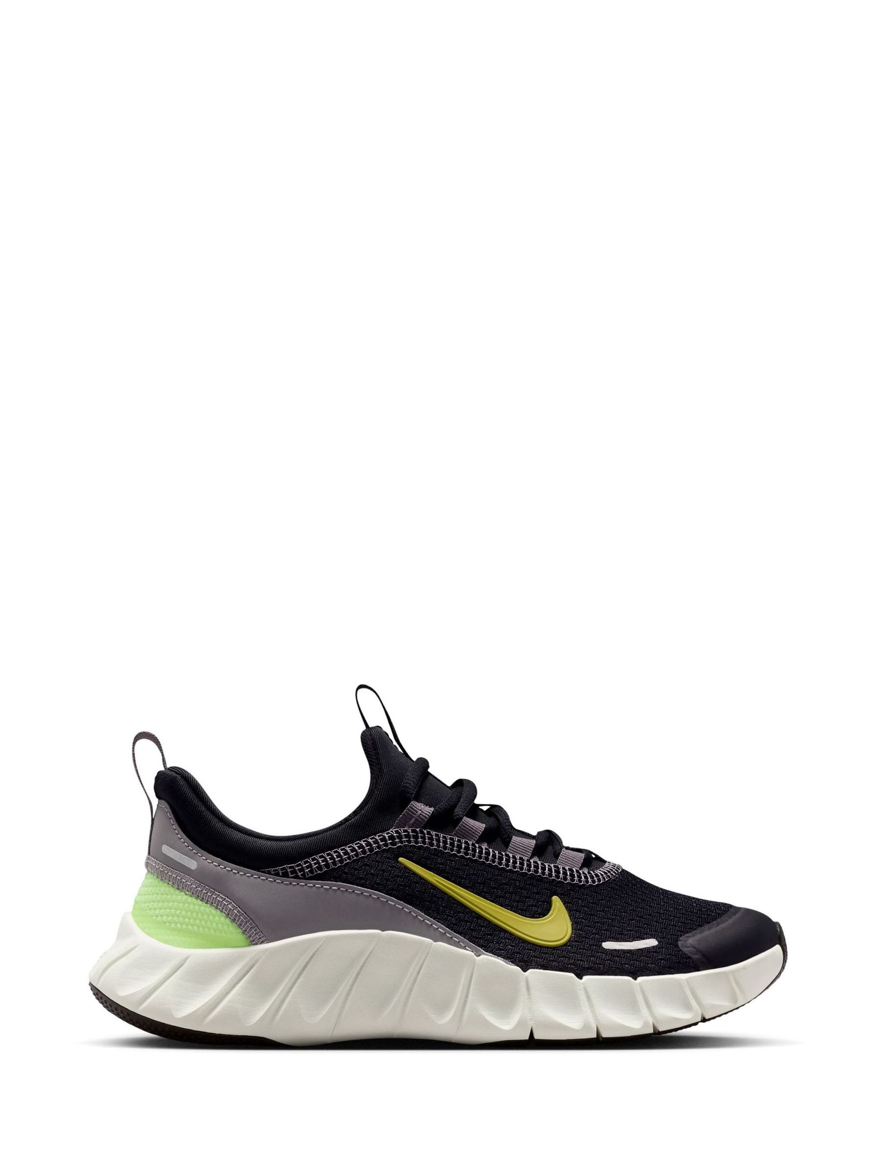 Nike Black/Green Youth Free Ride Trainers image 1
