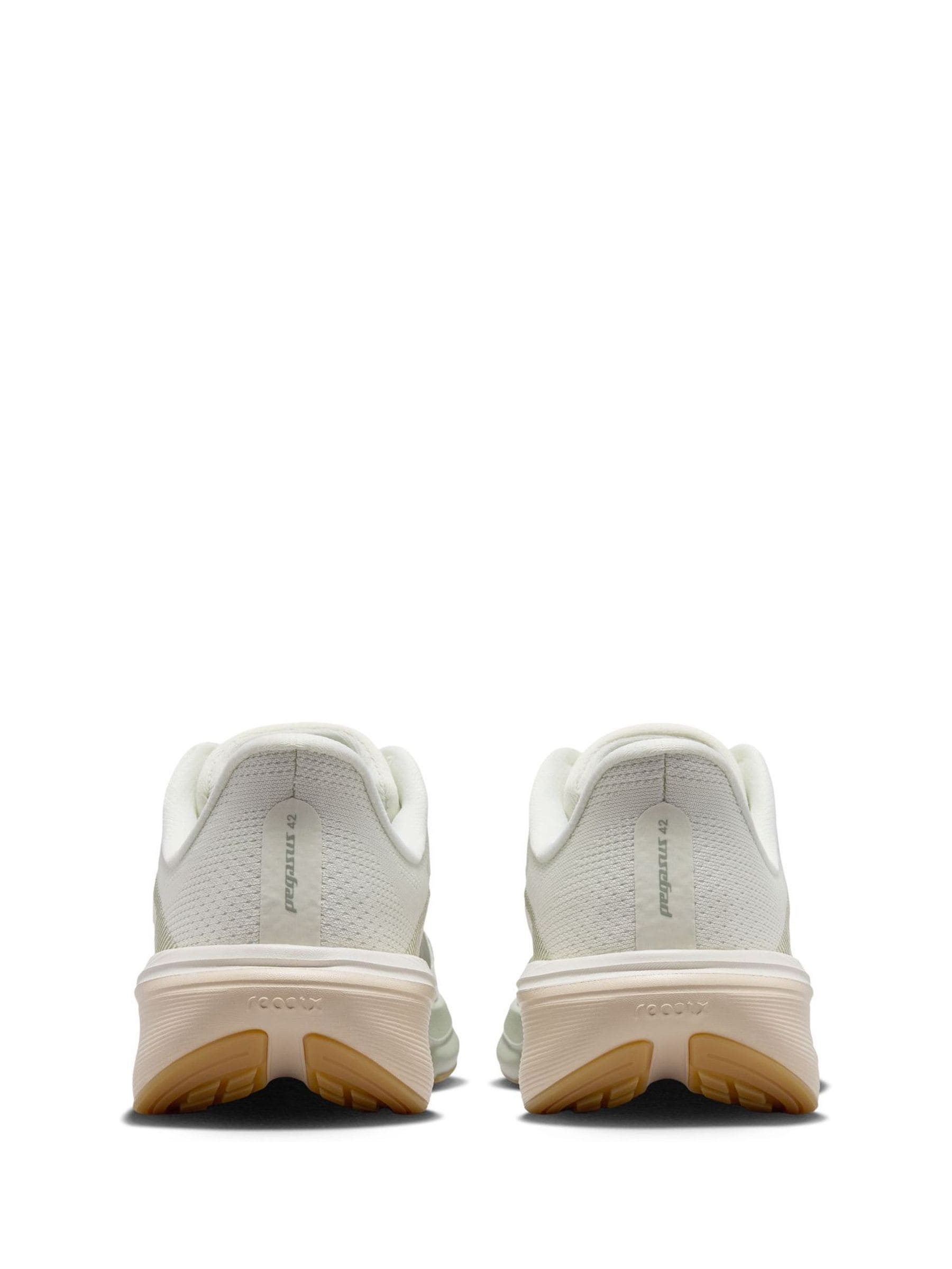 Nike Light Green Pegasus 42 Road Running Trainers image 4