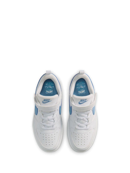 Nike White Junior Court Borough Low Trainers image 10