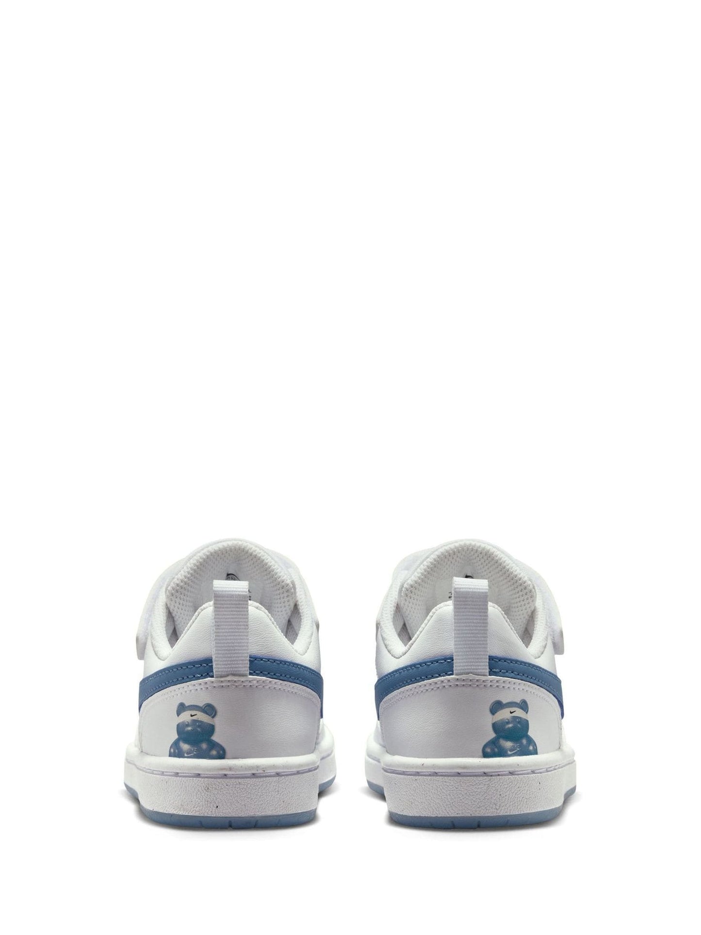 Nike White Junior Court Borough Low Trainers image 3