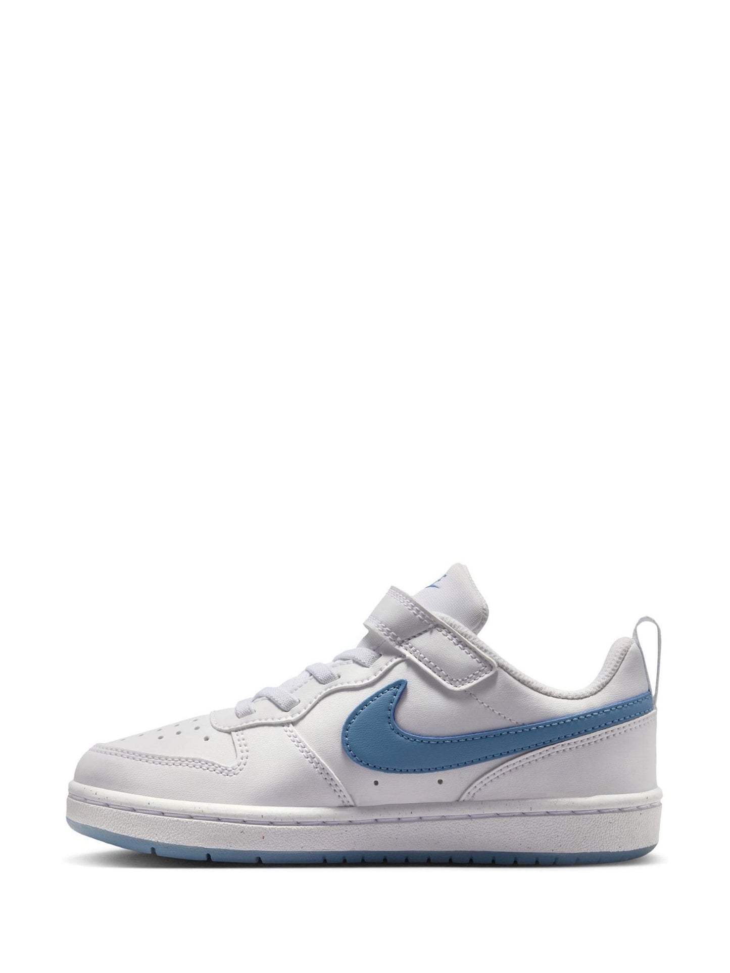 Nike White Junior Court Borough Low Trainers image 5