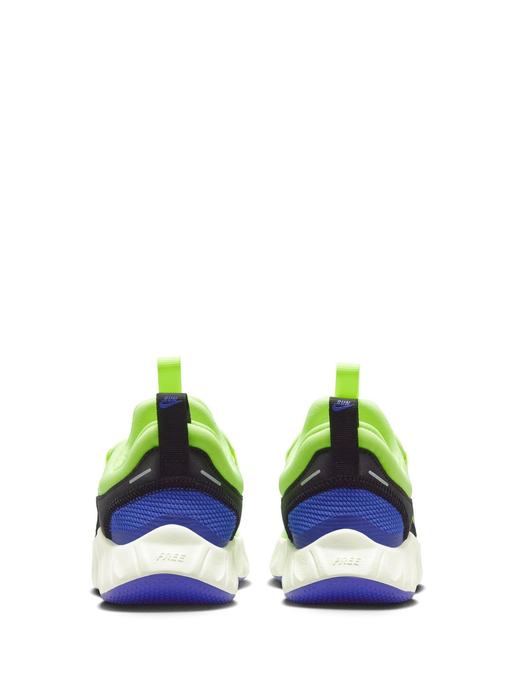 Nike Light Green Junior Free Ride Trainers image 4