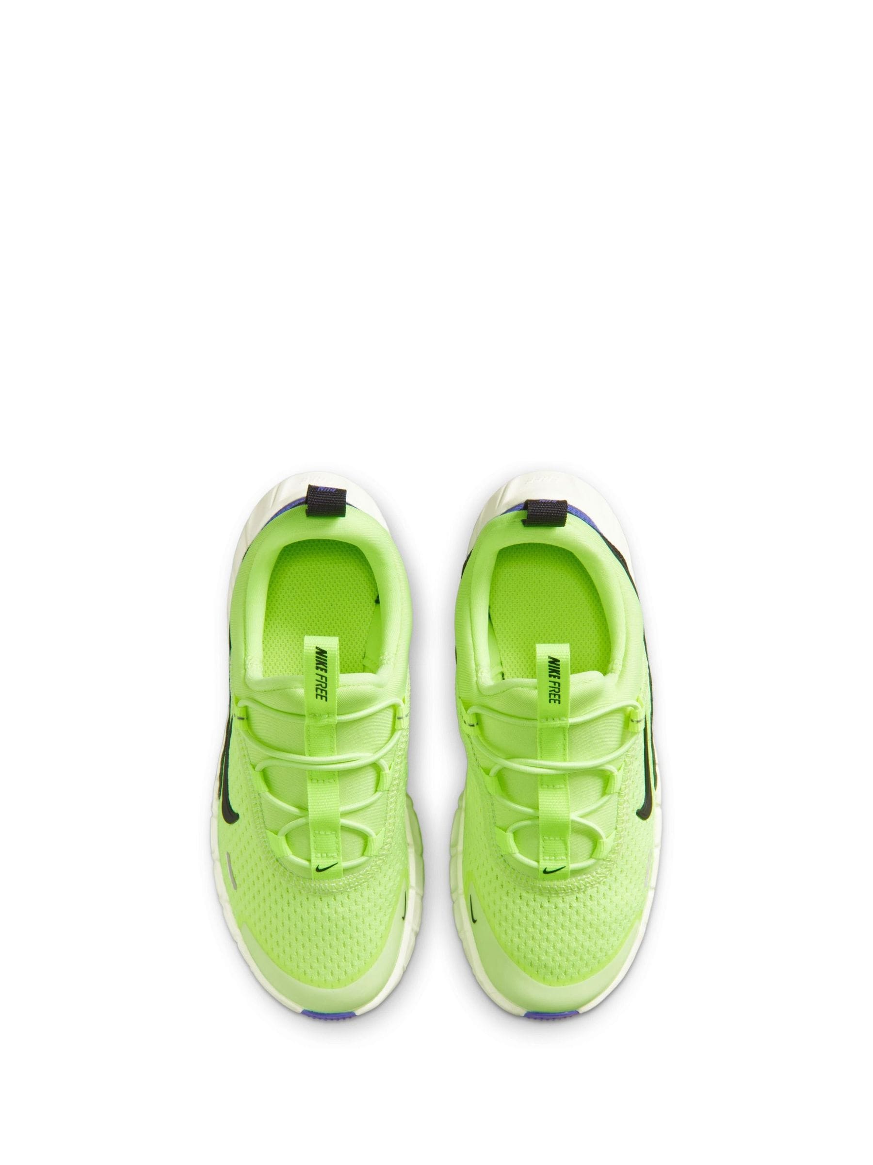 Nike Light Green Junior Free Ride Trainers image 8