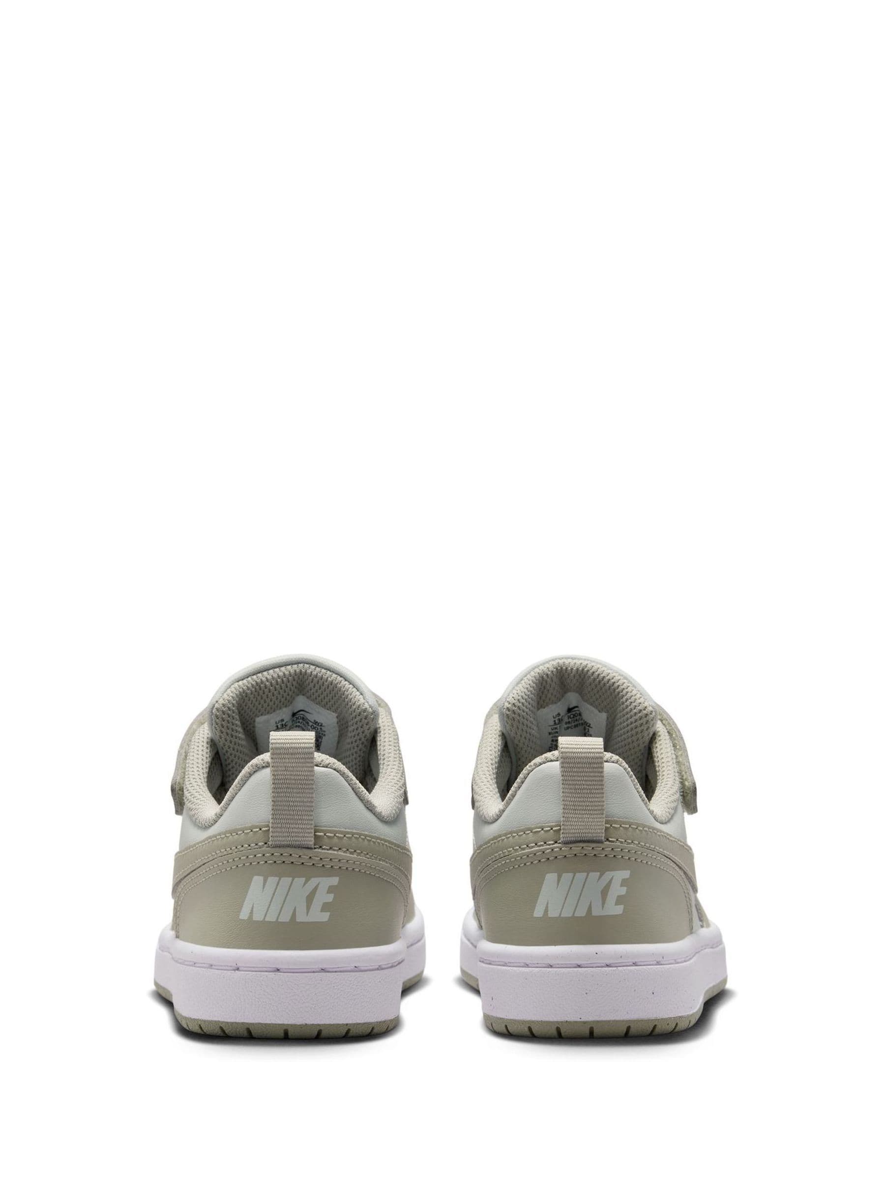 Nike Green Junior Court Borough Low Recraft Trainers image 3