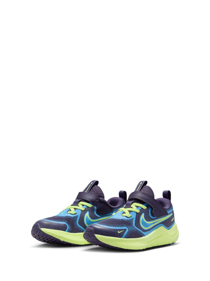 Nike Purple Blue Junior Cosmic Running Trainers image 5