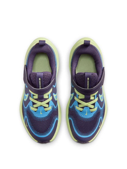Nike Purple Blue Junior Cosmic Running Trainers image 7