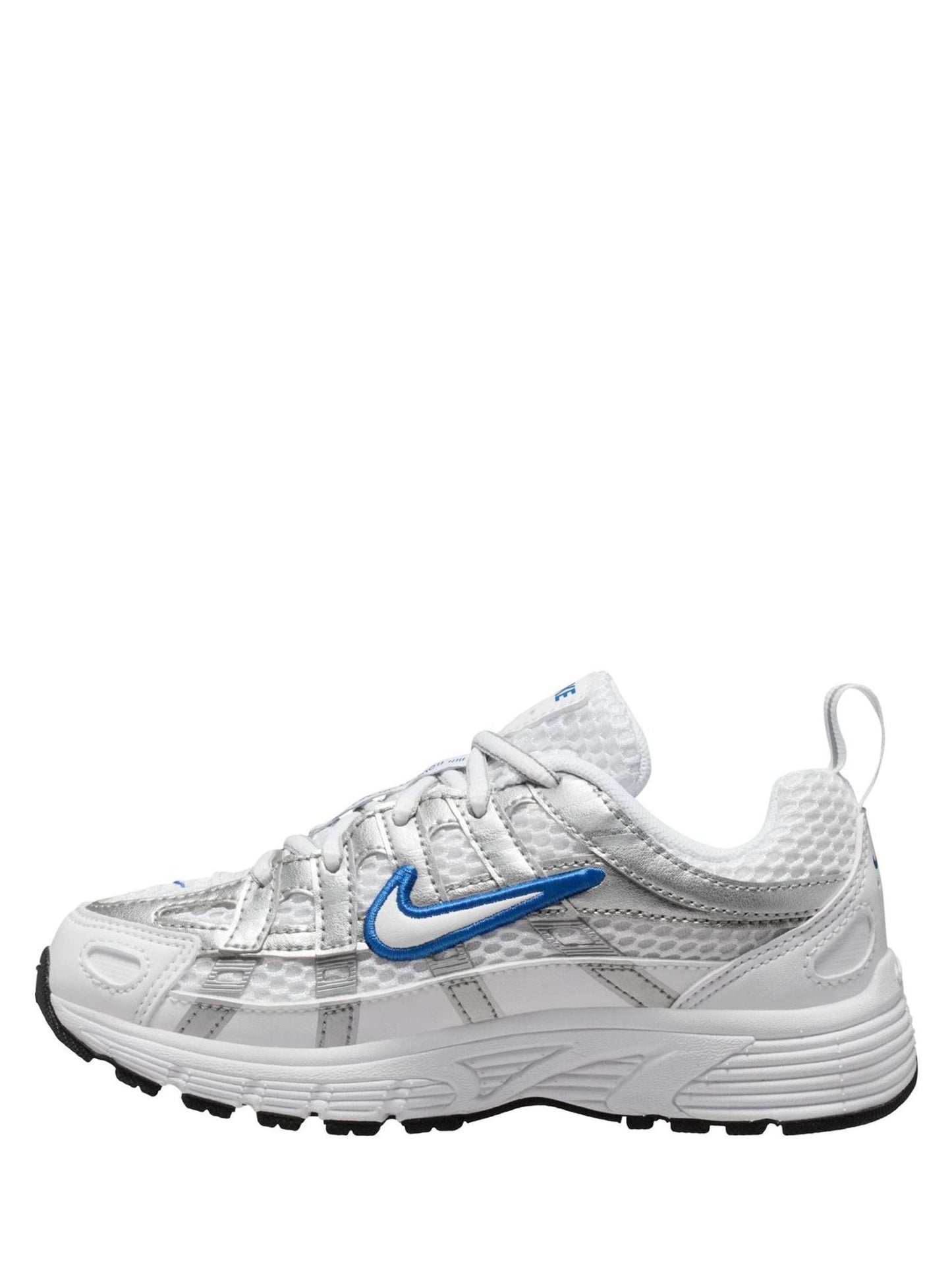 Nike White/Blue Junior P6000 Trainers image 2
