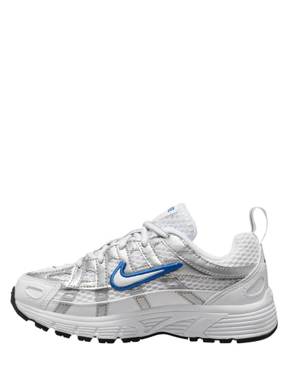Nike White/Blue Junior P6000 Trainers image 2