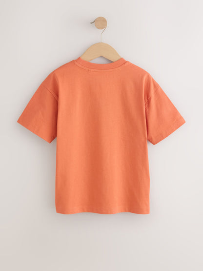 Dsiney Kidz - Rust Bananas Short Sleeve Graphic T-Shirt (3-16yrs) image 2