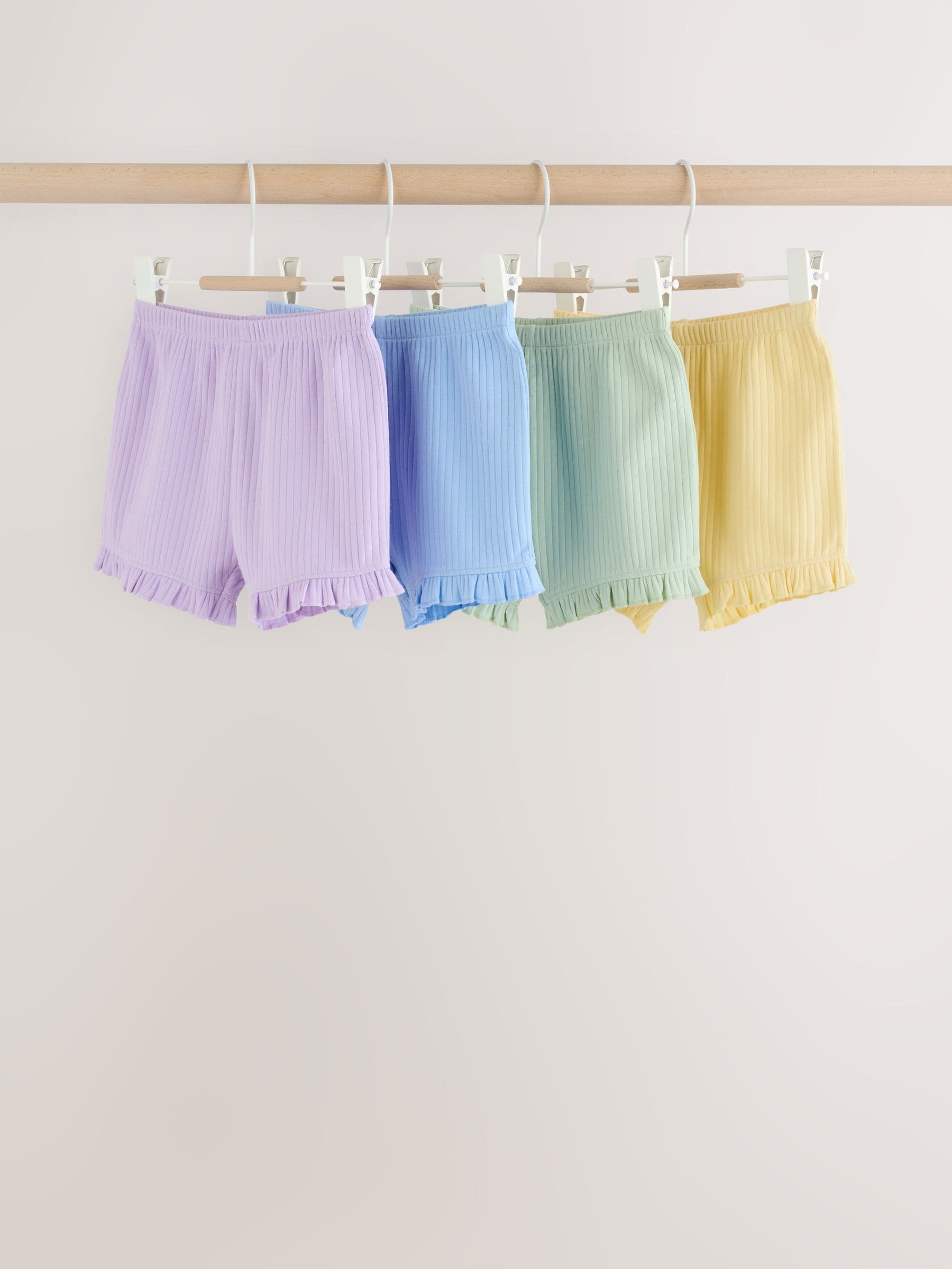 Multi Baby Shorts 4 Pack (0mths-2yrs) image 1
