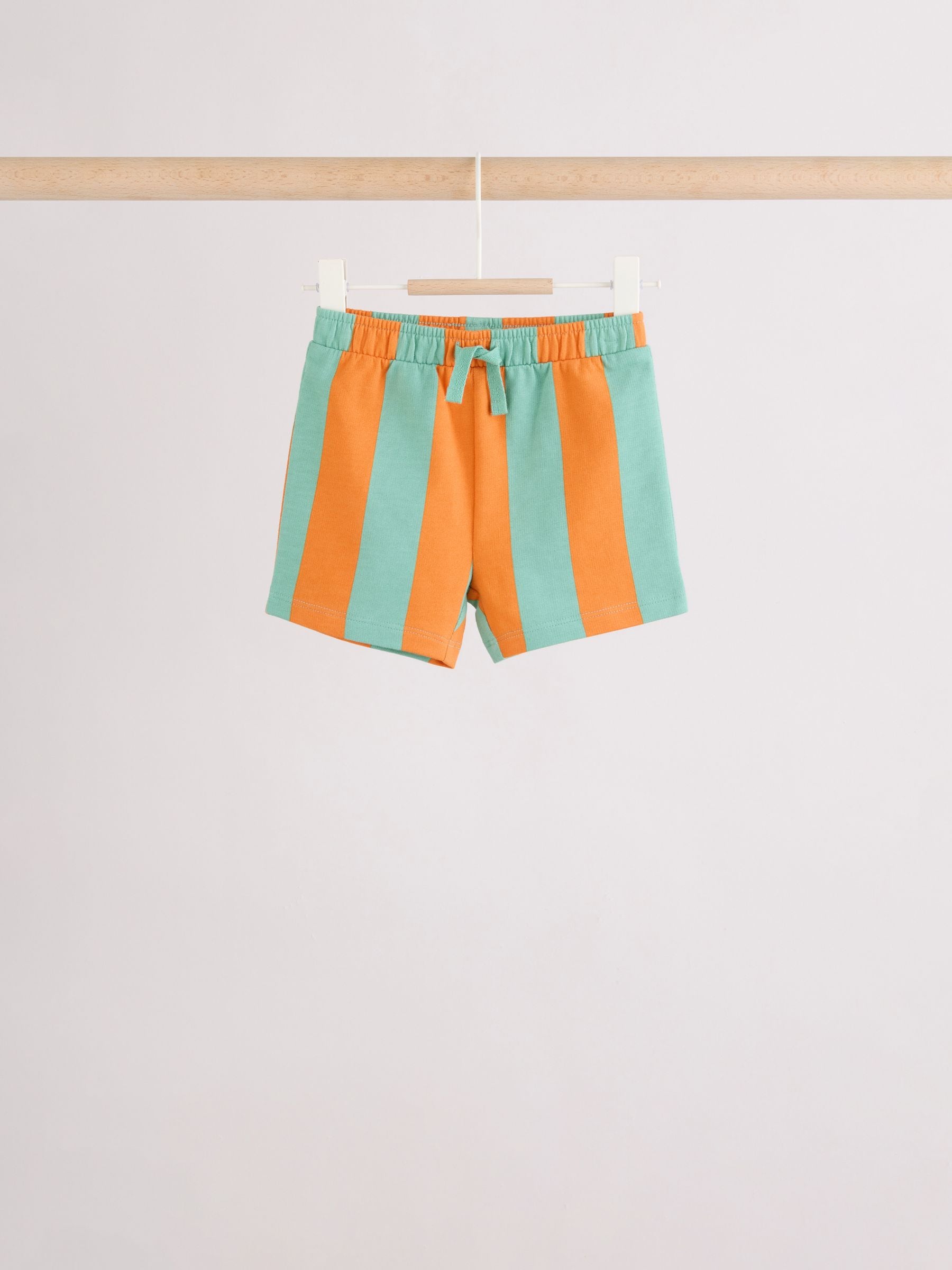 Green/Yellow Safari Animal Tops and Shorts Baby Set 6 Piece (0mths-3yrs) image 3