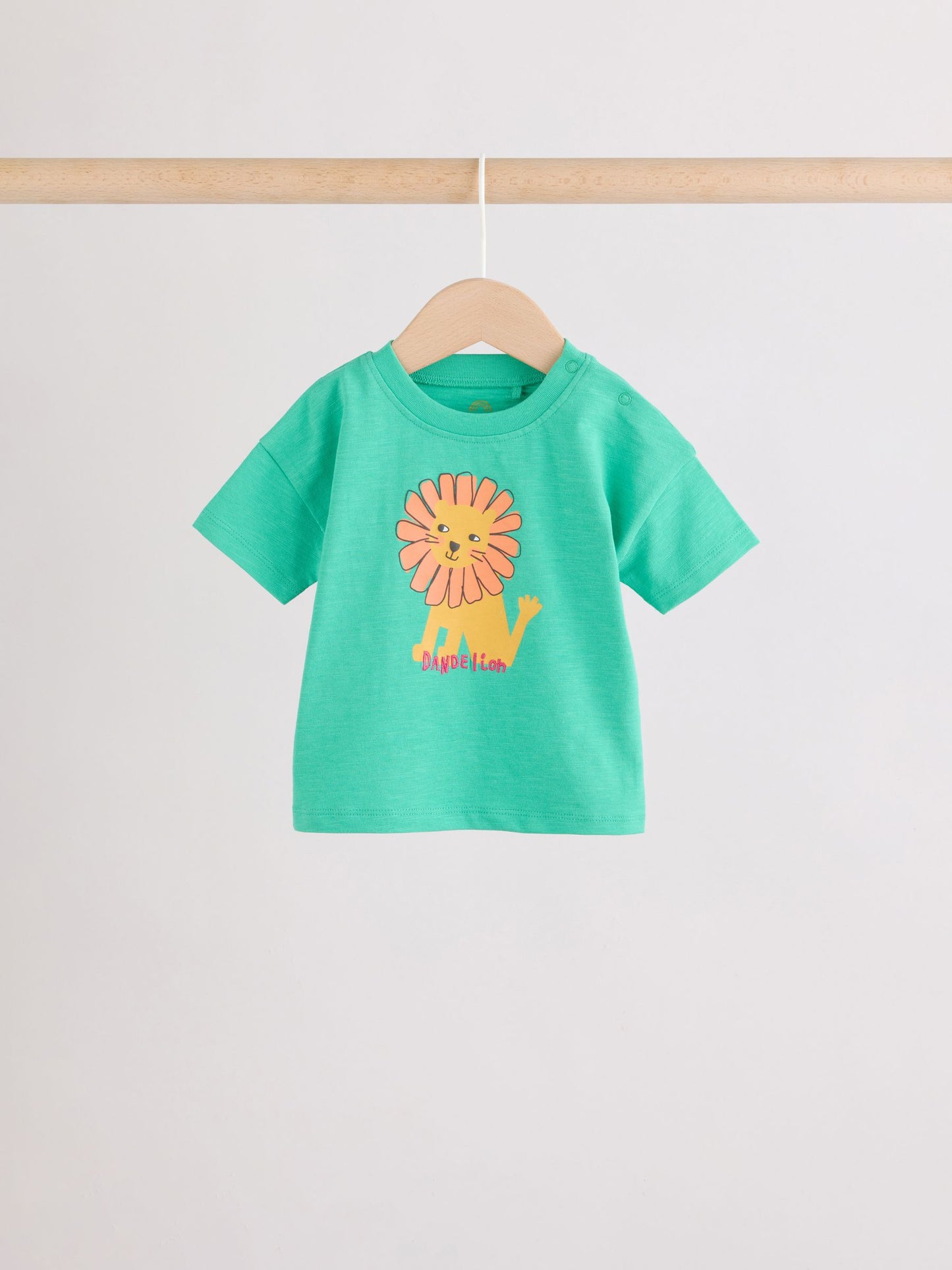 Green/Yellow Safari Animal Tops and Shorts Baby Set 6 Piece (0mths-3yrs) image 7