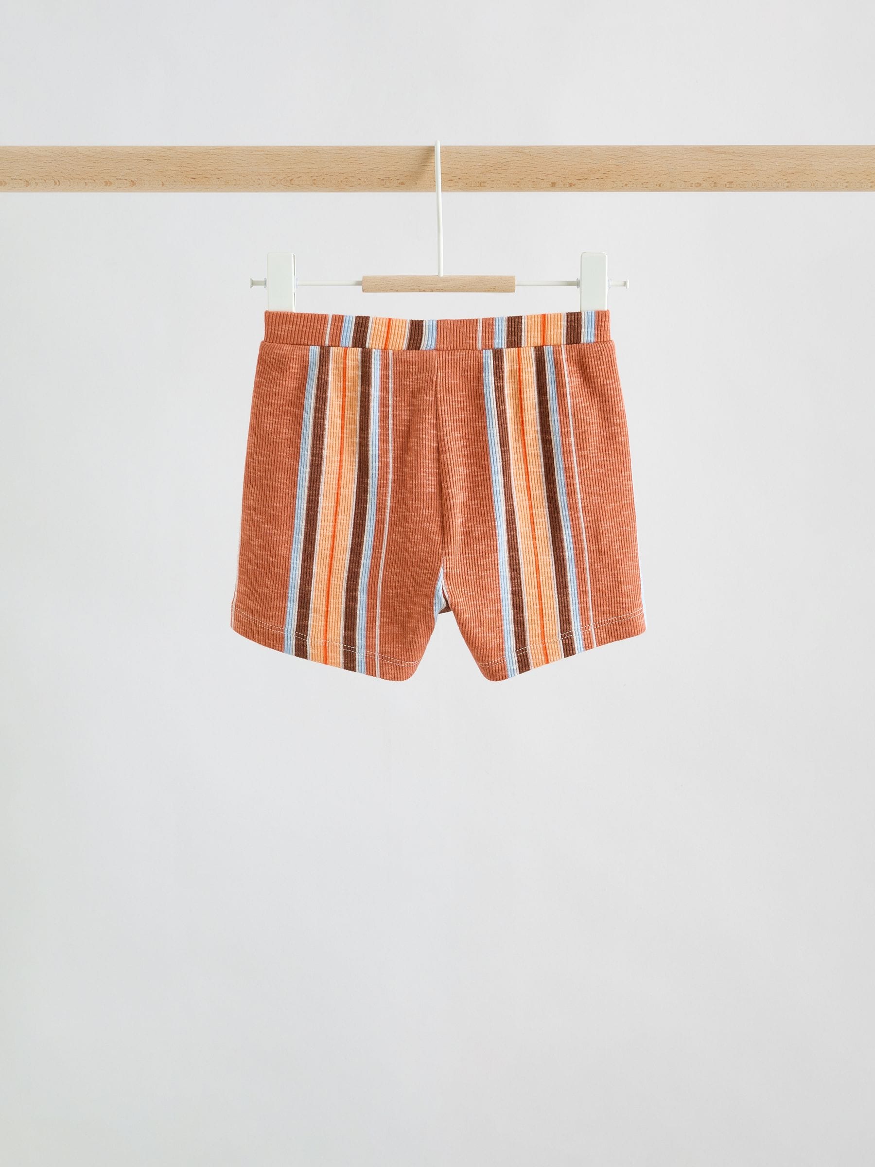 Orange Cars Top and Shorts Baby Set (0mths-2yrs) image 4
