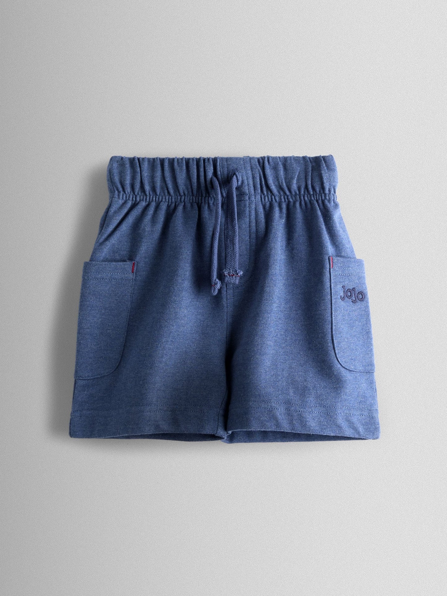 Dsiney Kidz - JoJo Maman Bébé Red 2-Pack Stripe & Plain Shorts image 3