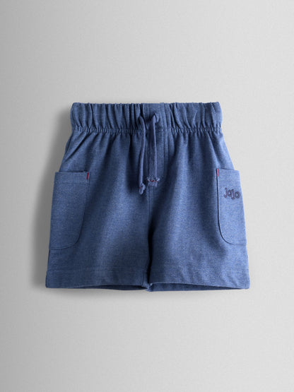 Dsiney Kidz - JoJo Maman Bébé Red 2-Pack Stripe & Plain Shorts image 3