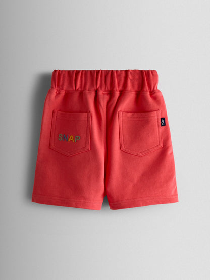 Dsiney Kidz - JoJo Maman Bébé Coral Crocodile 2-Pack Appliqué & Plain Shorts image 4