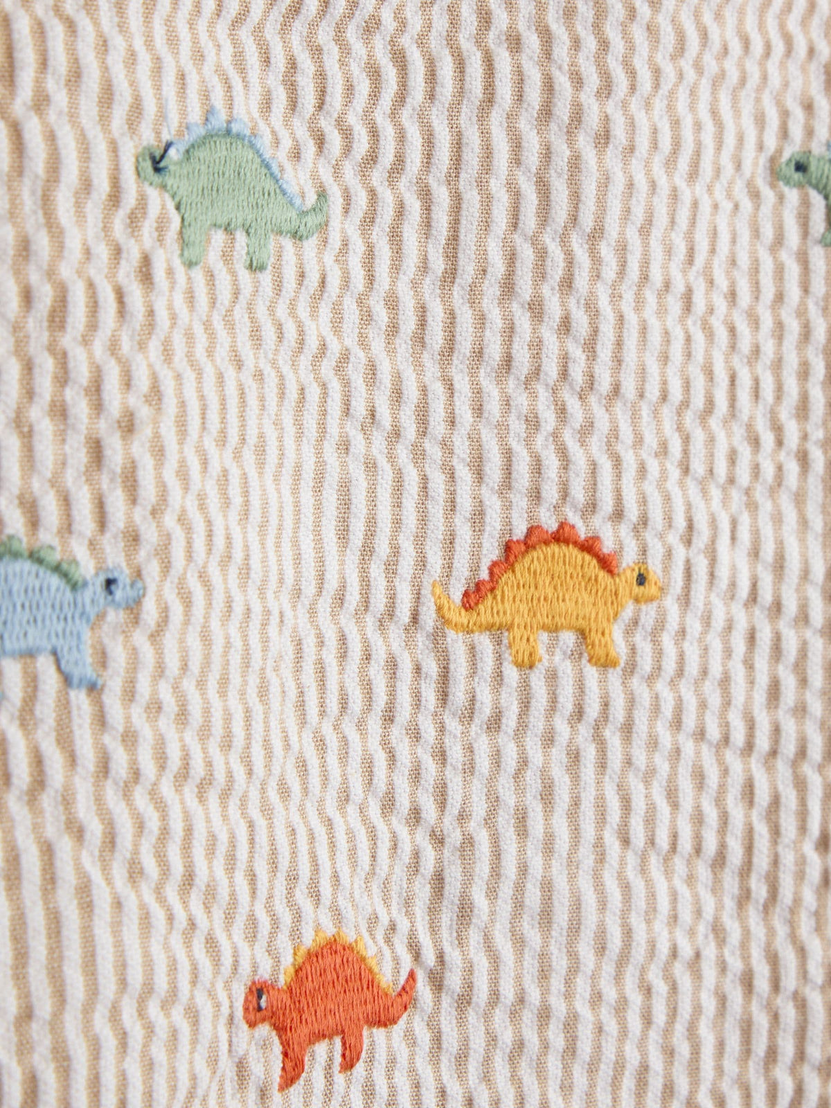 JoJo Maman Bébé Natural Embroidered Dungarees image 3