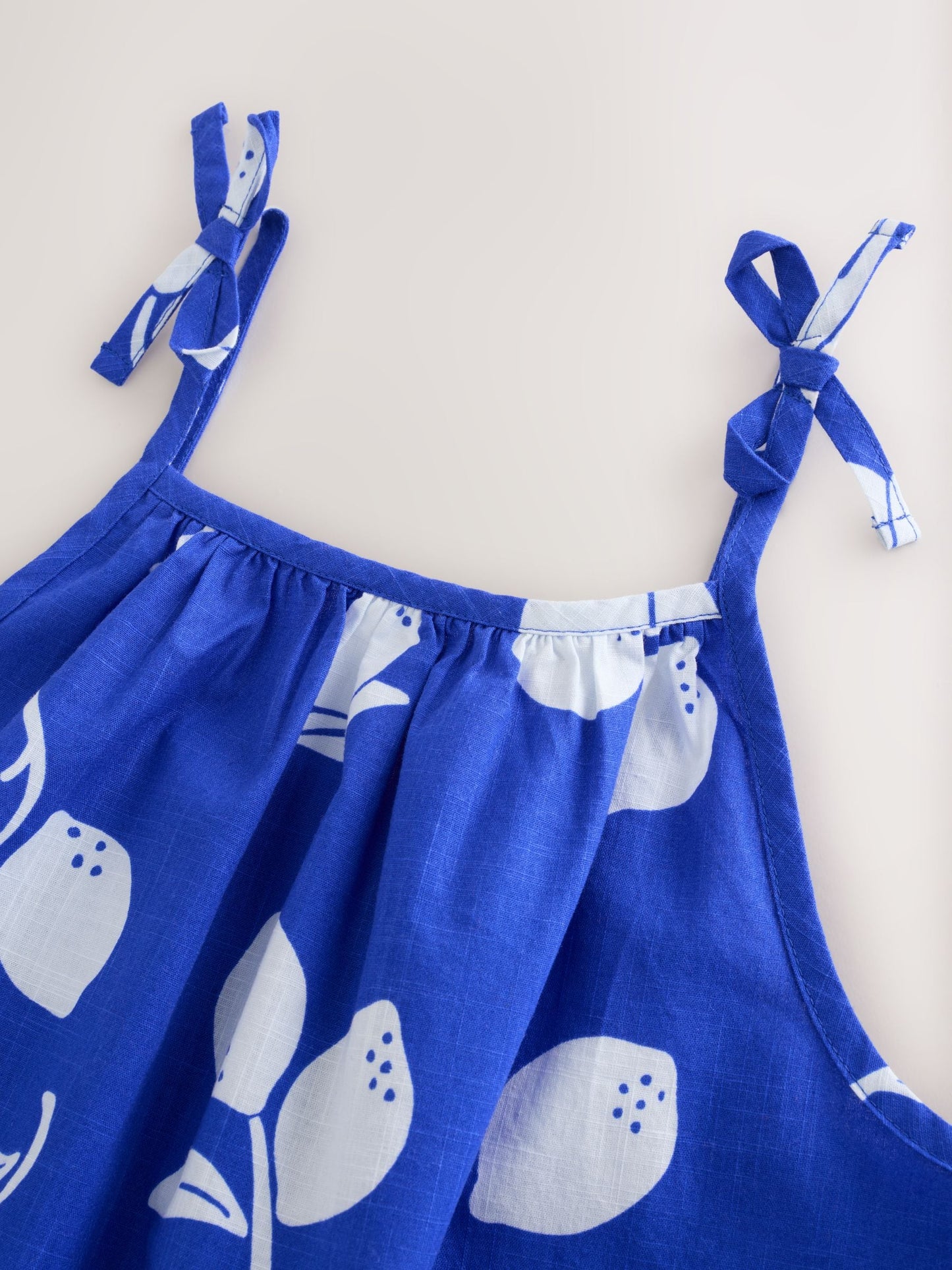 Cobalt Blue Angel Sleeve Dress (3-16yrs) image 7