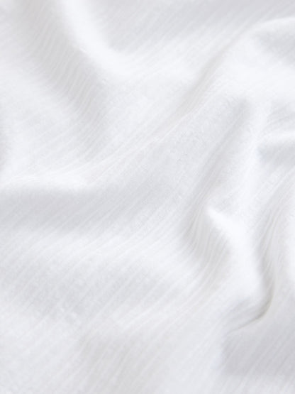Dsiney Kidz - White Textured Oversized Boxy T-Shirt (3-16yrs) image 7