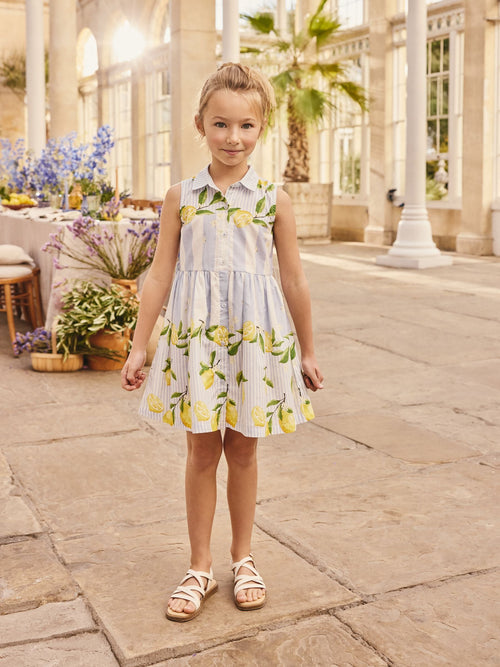 Dsiney Kidz - Lemon Stripe Shirt Dress (3-16yrs) image 1