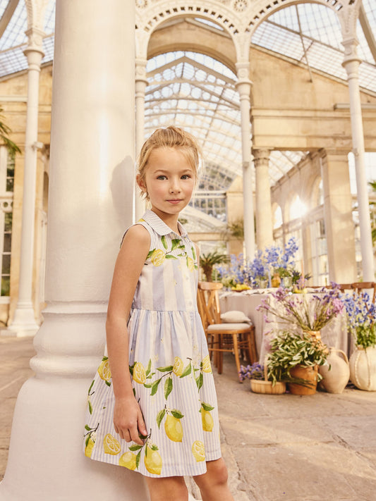 Dsiney Kidz - Lemon Stripe Shirt Dress (3-16yrs) image 2
