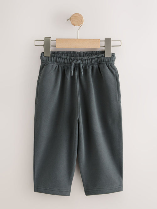 Charcoal Grey Wide Fit Soft Touch Jersey Joggers (3mths-7yrs) image 1