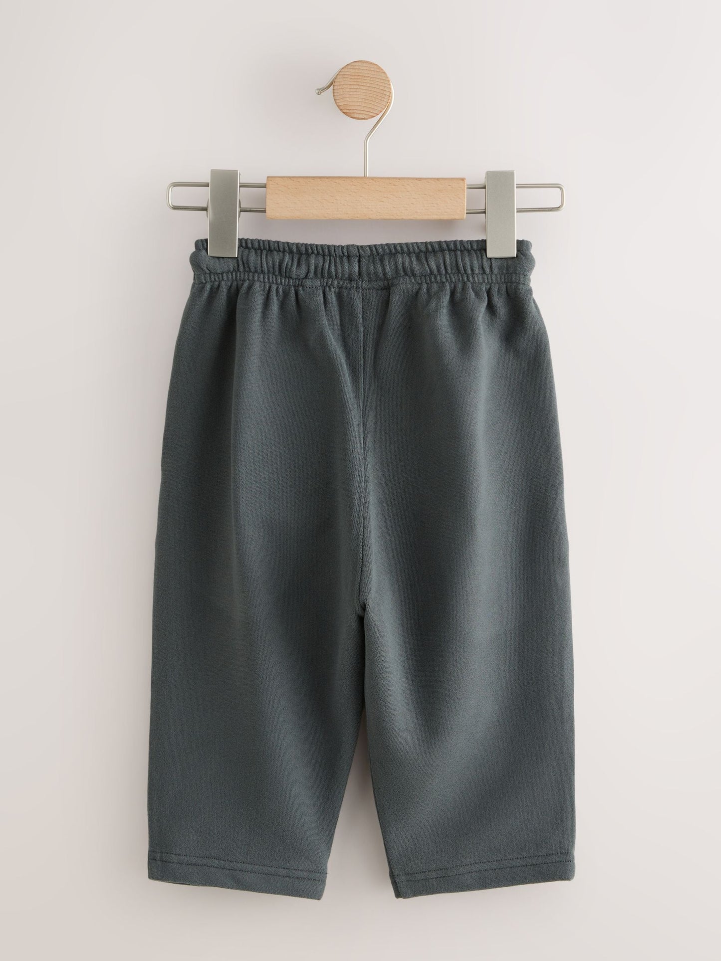 Charcoal Grey Wide Fit Soft Touch Jersey Joggers (3mths-7yrs) image 2
