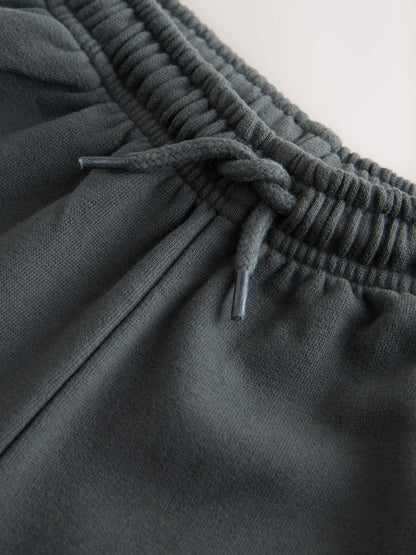 Charcoal Grey Wide Fit Soft Touch Jersey Joggers (3mths-7yrs) image 3