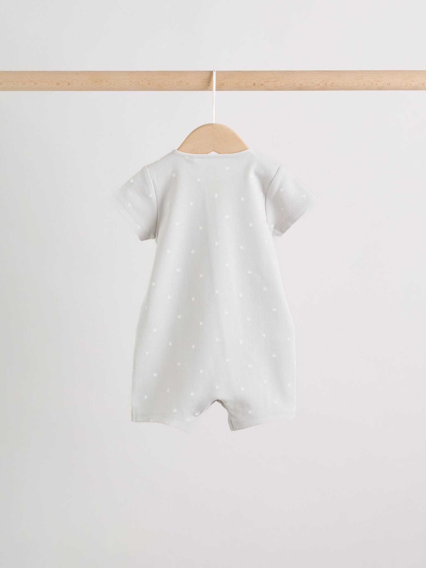 Ecru White Baby Rompers 3 Pack (0mths-3yrs) image 6