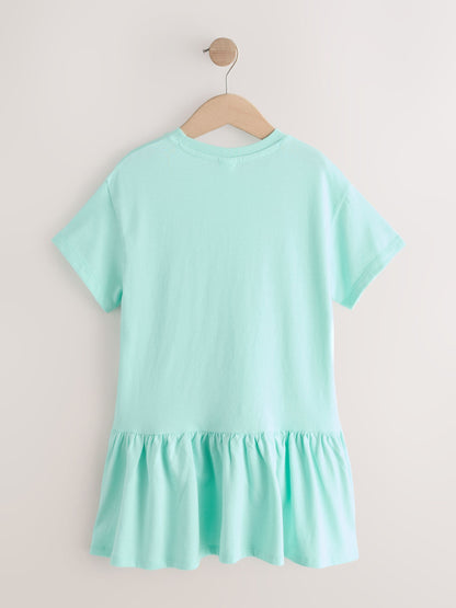 Mint Green T-Shirt Dress (3-16yrs) image 2