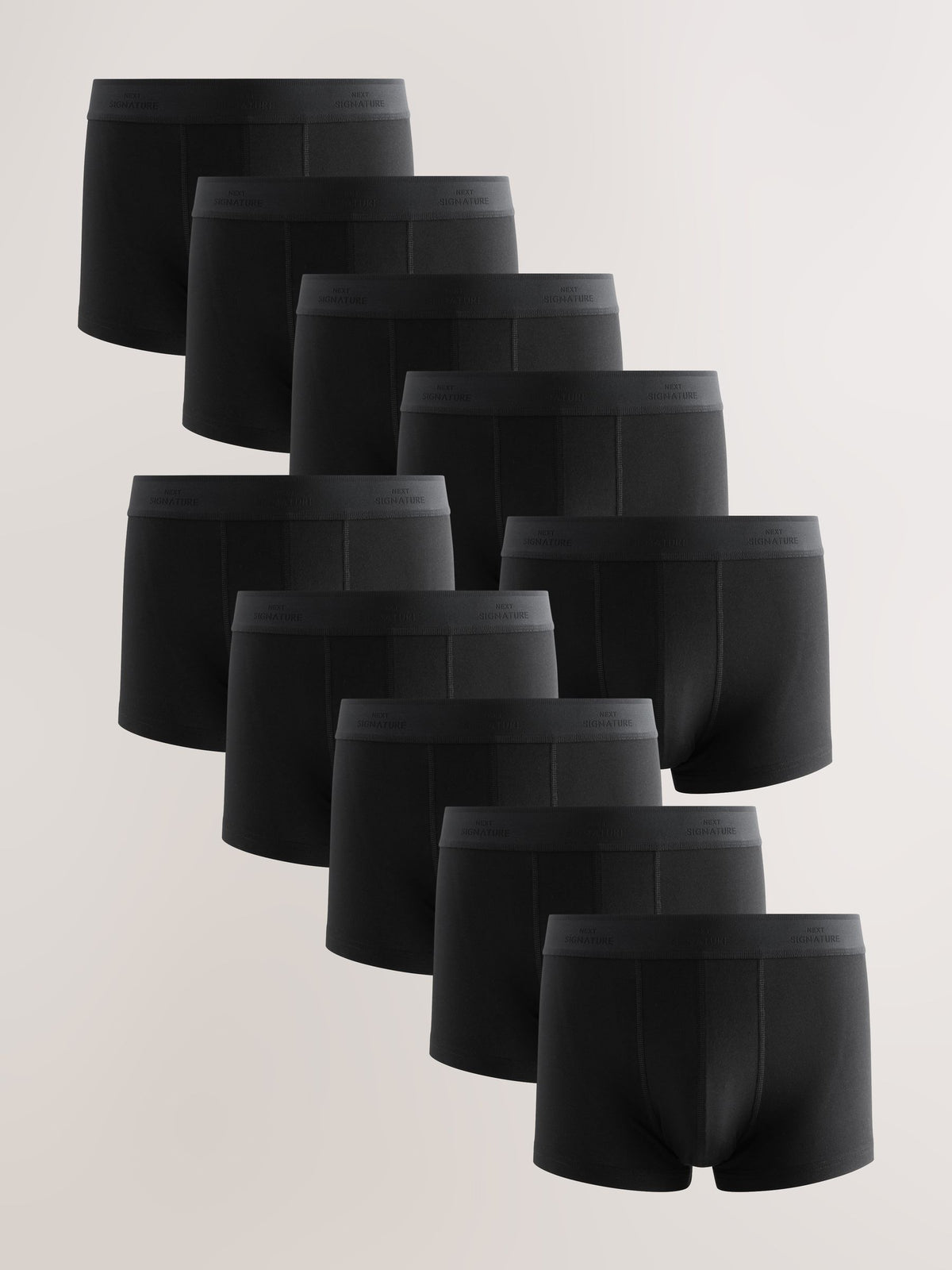 Dsiney Kidz - Black Modal 10 pack Signature Hipster Cotton Rich Boxers image 1