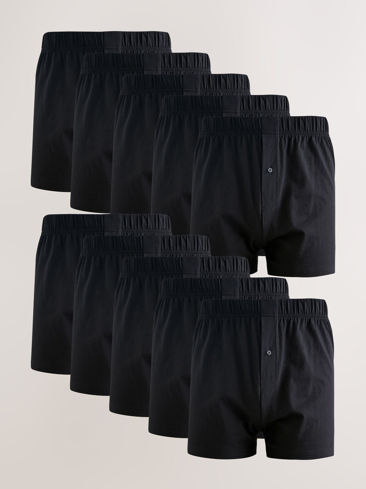 Dsiney Kidz - Black 10 pack Essential Loose Cotton Rich Boxers image 1