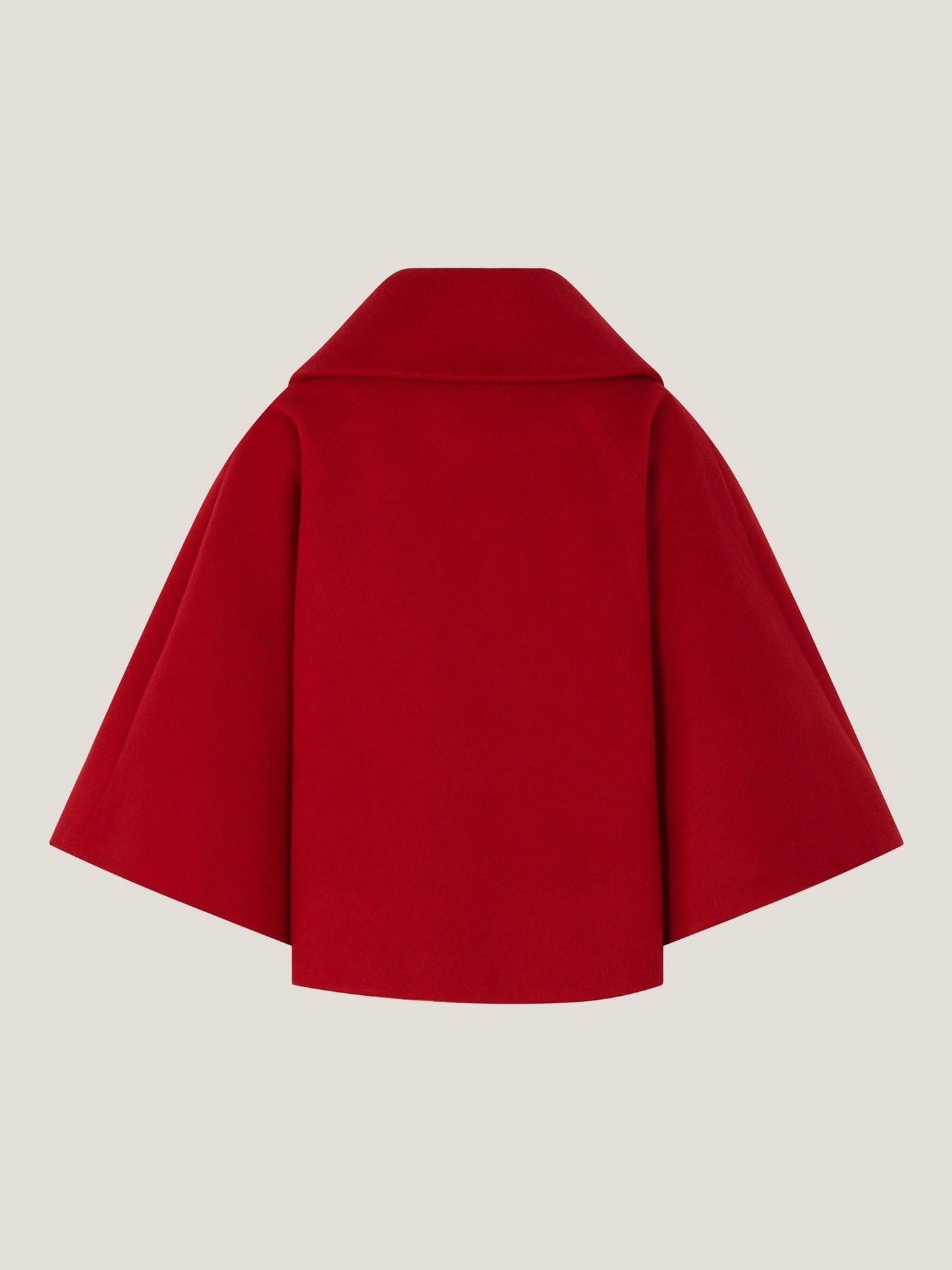 Monsoon Red Velvet Bow Cape image 2